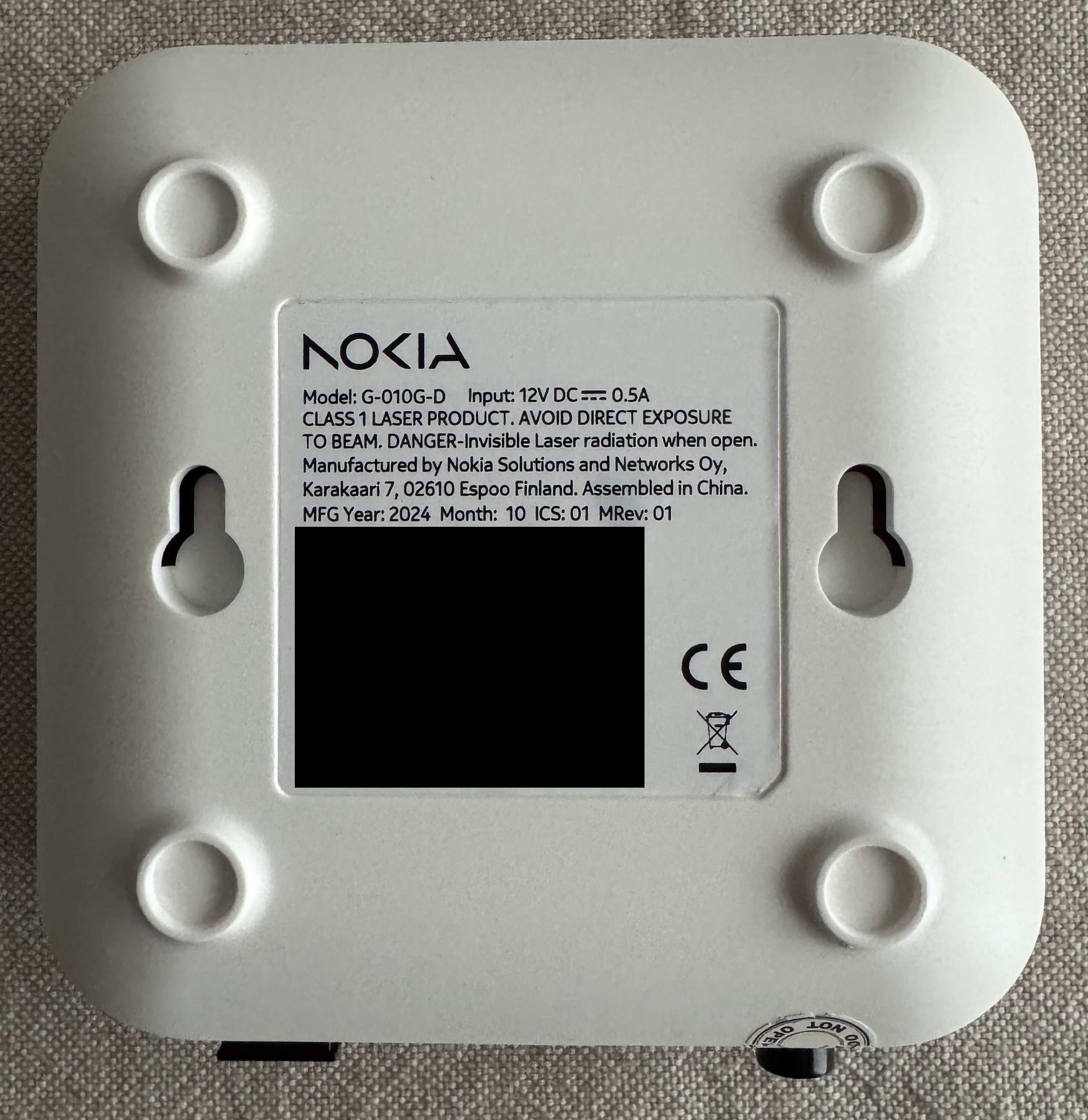 Nokia G-010G-D Back